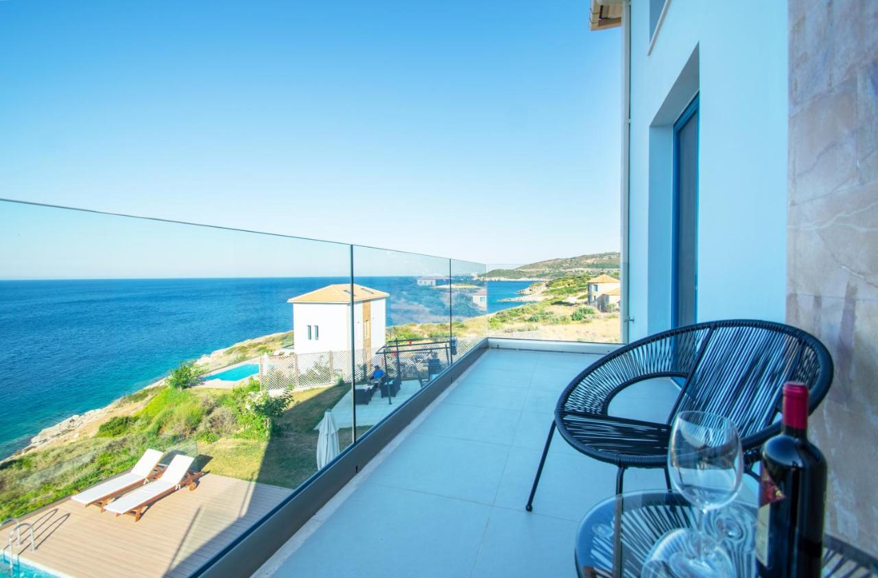 Villa Thalassa - Deja Vu Villas アギオス・ニコラオス エクステリア 写真