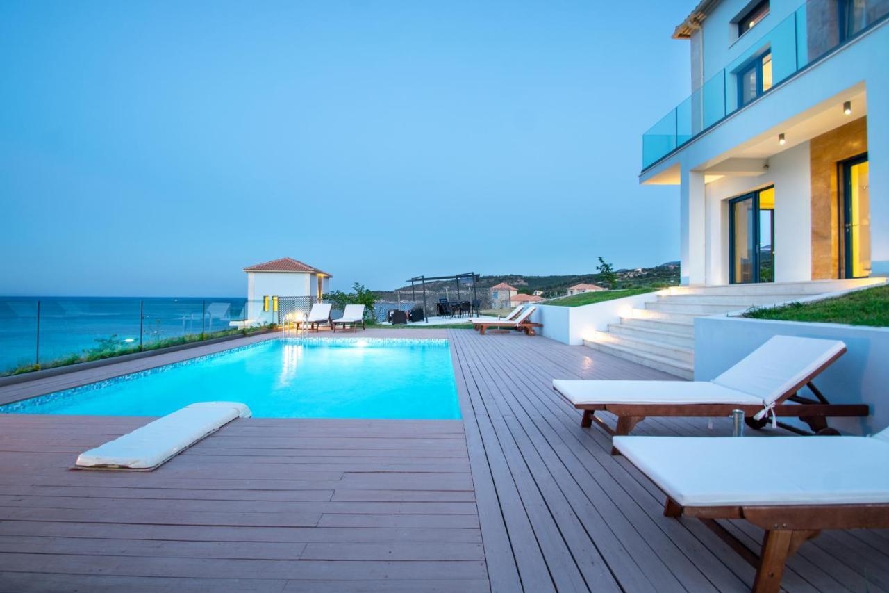 Villa Thalassa - Deja Vu Villas アギオス・ニコラオス エクステリア 写真