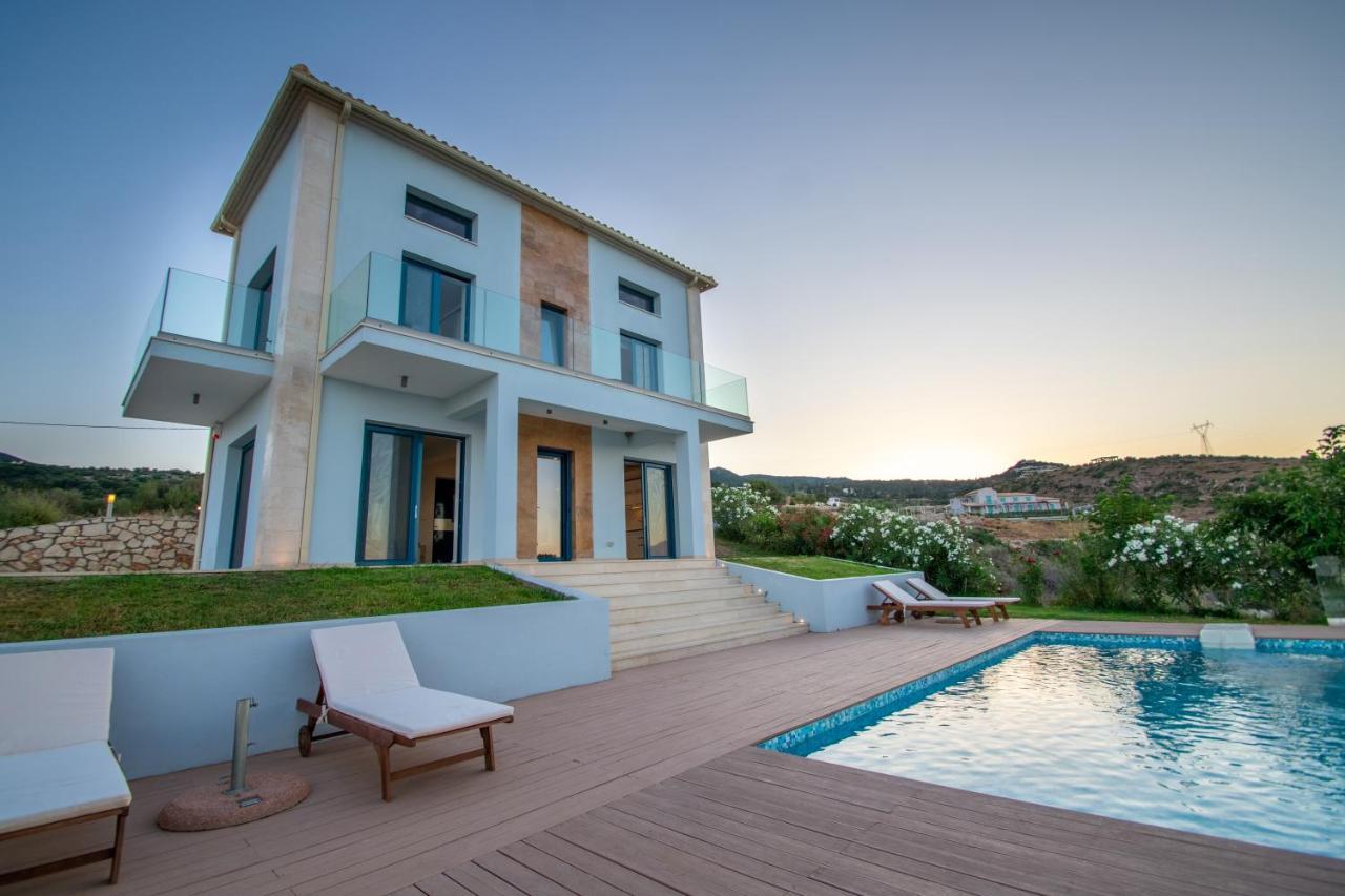 Villa Thalassa - Deja Vu Villas アギオス・ニコラオス エクステリア 写真